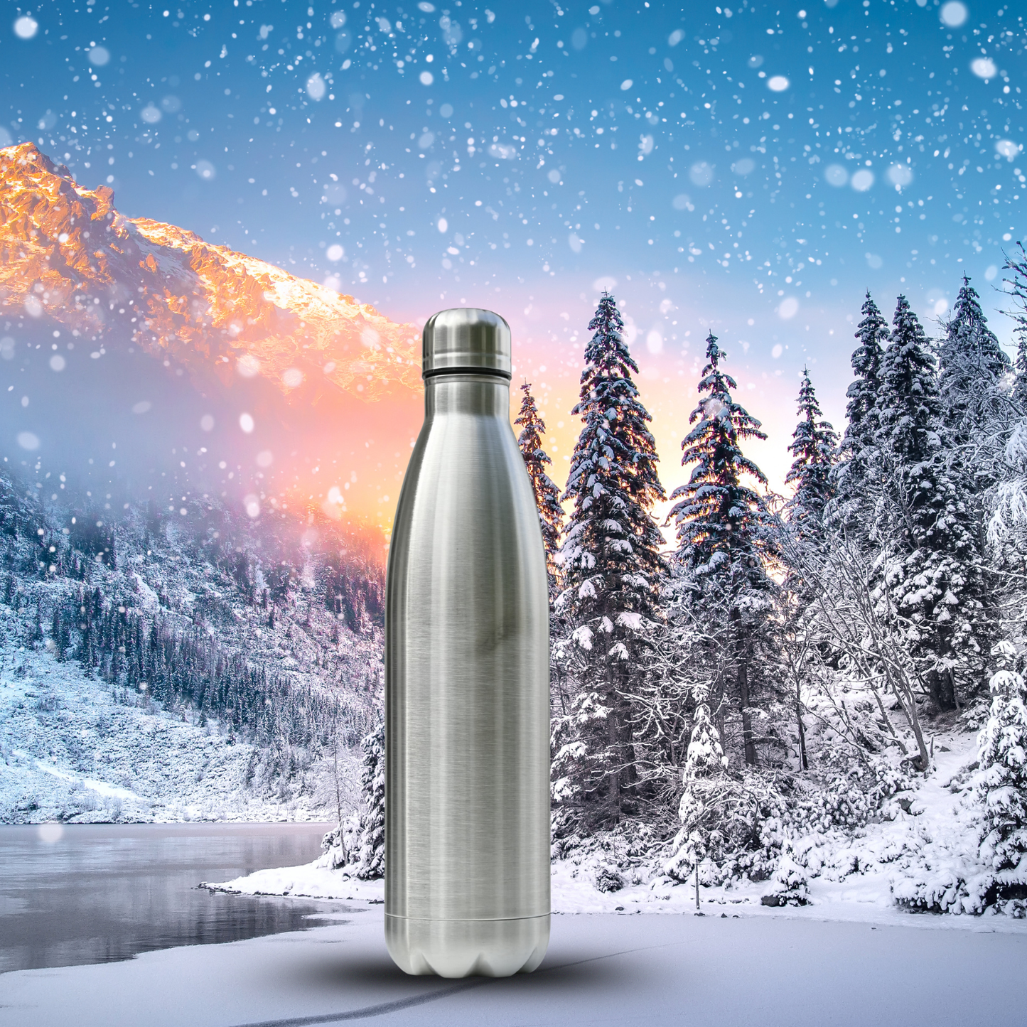 Stainless steel Sports water Bottle- 1 L Capacity | Hot and Cold Flask 12hours | Leakproof,Durable & ECO-Friendly