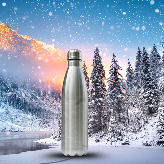 Stainless steel Sports water Bottle- 1 L Capacity | Hot and Cold Flask 12hours | Leakproof,Durable & ECO-Friendly