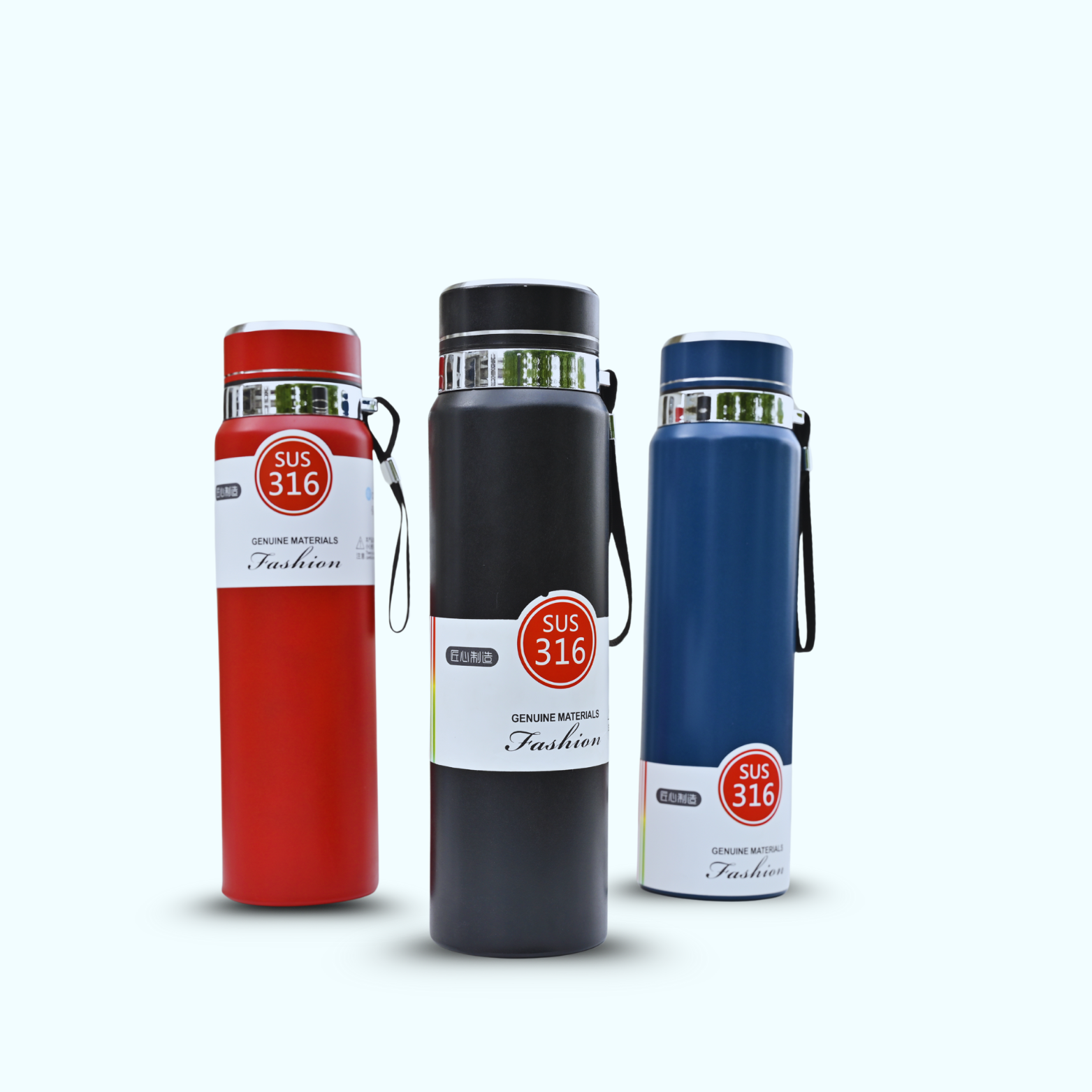 SUS 316 Stainless steel Genuine Materials Fashion Water Bottle - 1000ml